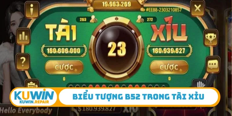 Biểu tượng B52 trong tài xỉu