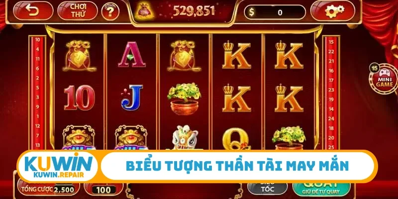 Biểu tượng Thần Tài may mắn