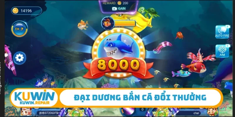 Đại dương bắn cá đổi thưởng