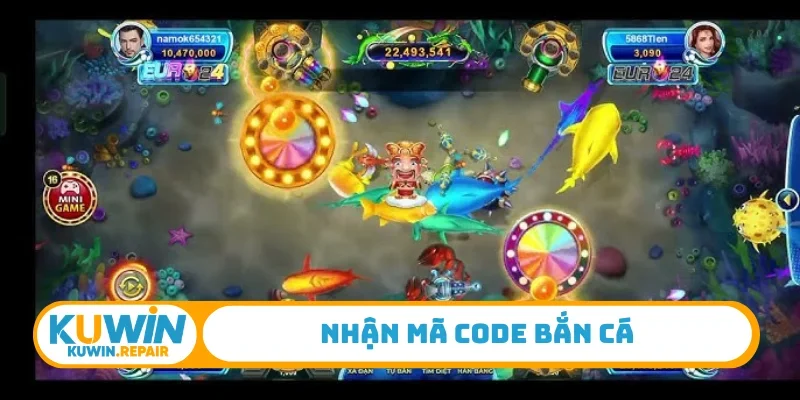 Nhận mã code bắn cá