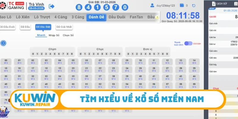 Tìm hiểu về xổ số miền Nam