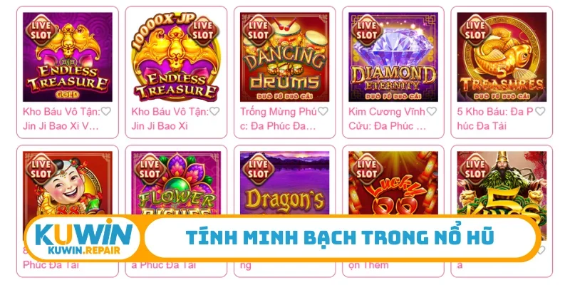 Tính minh bạch trong nổ hũ